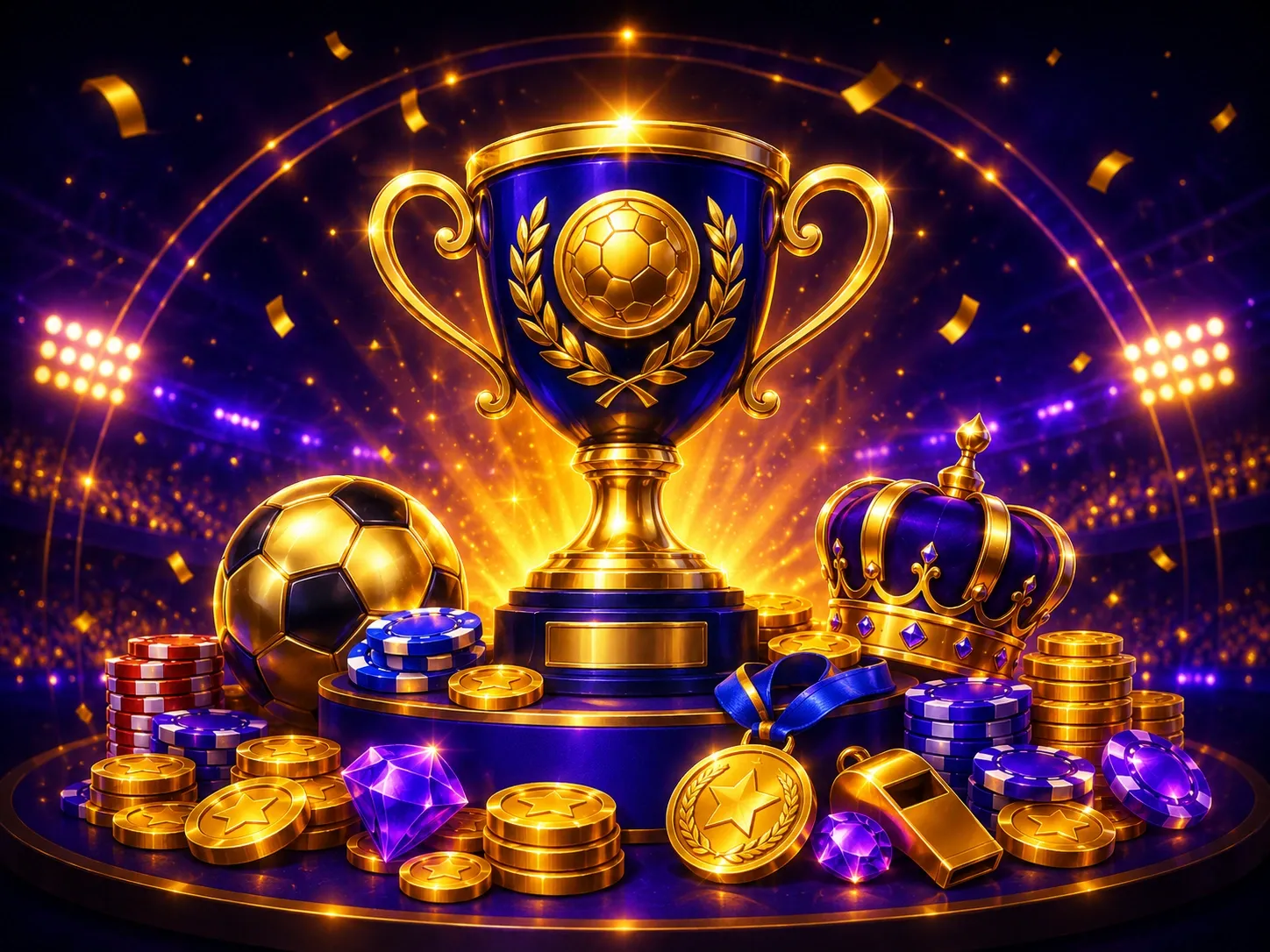 Champion Trophy Golden Victory Arena